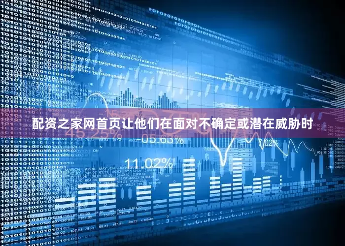 配资之家网首页让他们在面对不确定或潜在威胁时
